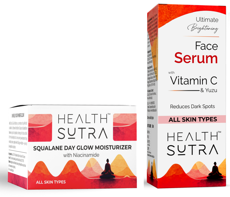 Squalane Day Glow Moisturizer and Ultimate Brightening Vitamin C Face Serum