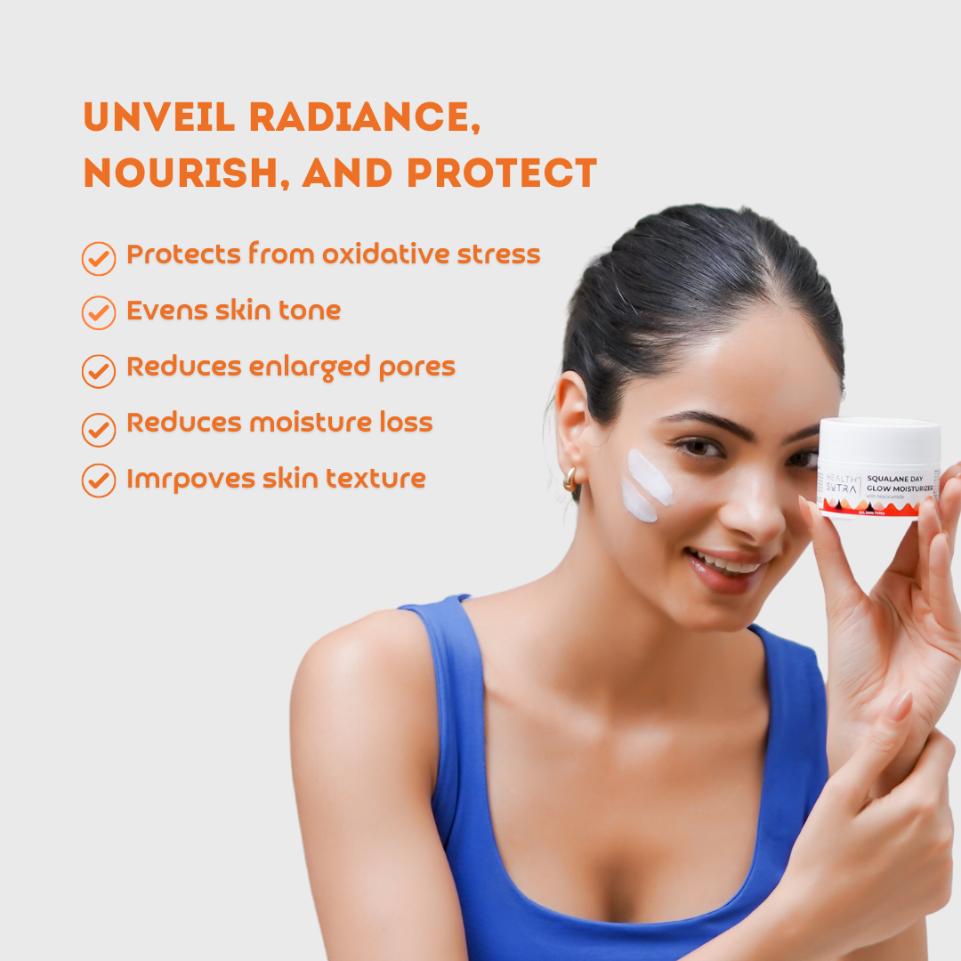Squalane Day Glow Moisturizer with Niacinamide - 50g
