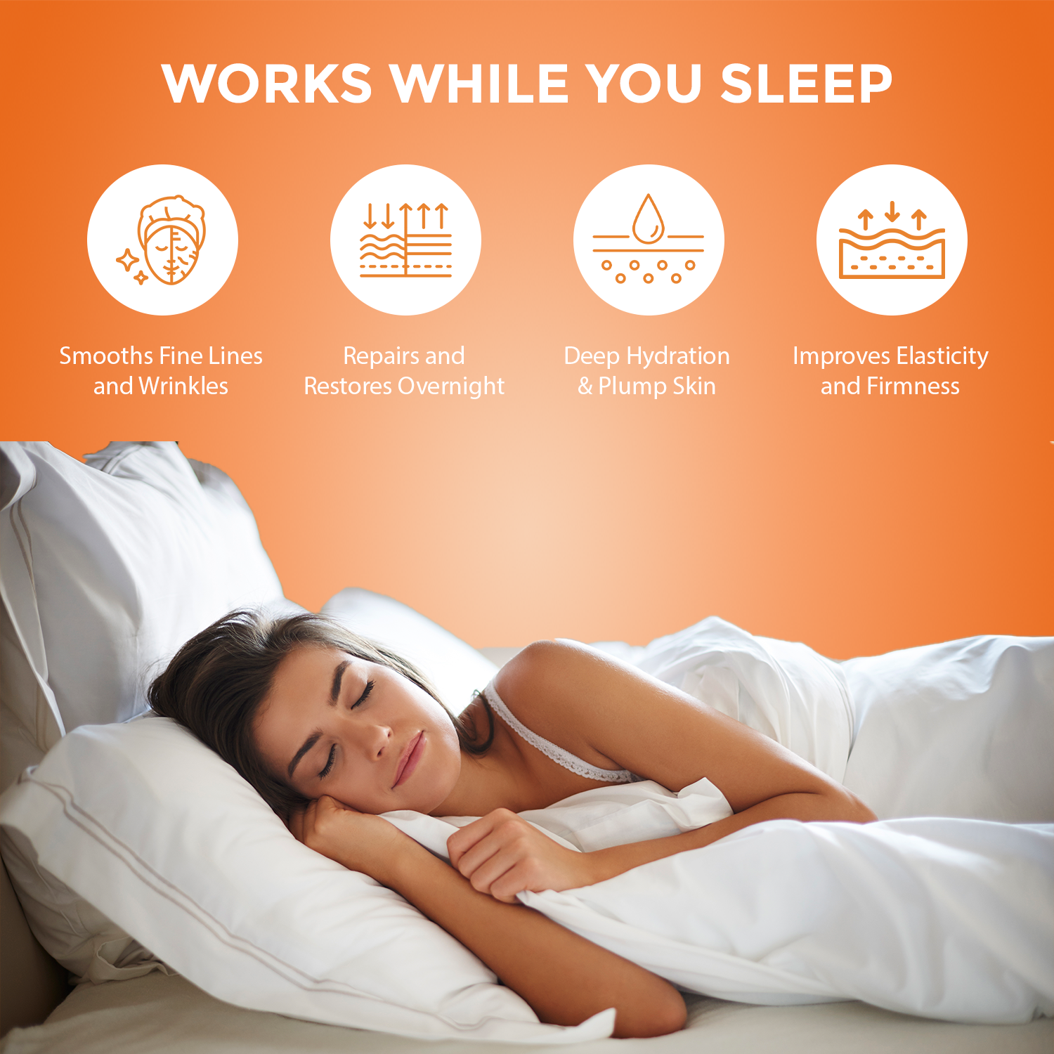 Retinol Night Cream for Wrinkle Repair, Anti-Aging, Fine Lines, Youthful Skin (50 gm)