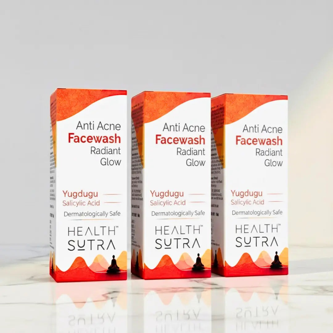 Anti-Acne Face Wash Radiant Glow - with Yugdugu and Salicylic Acid - 100ml