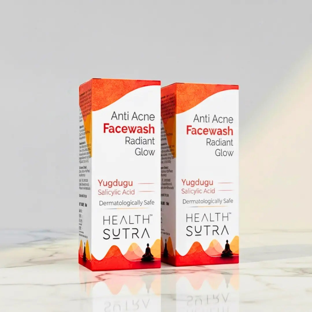 Anti-Acne Face Wash Radiant Glow - with Yugdugu and Salicylic Acid - 100ml