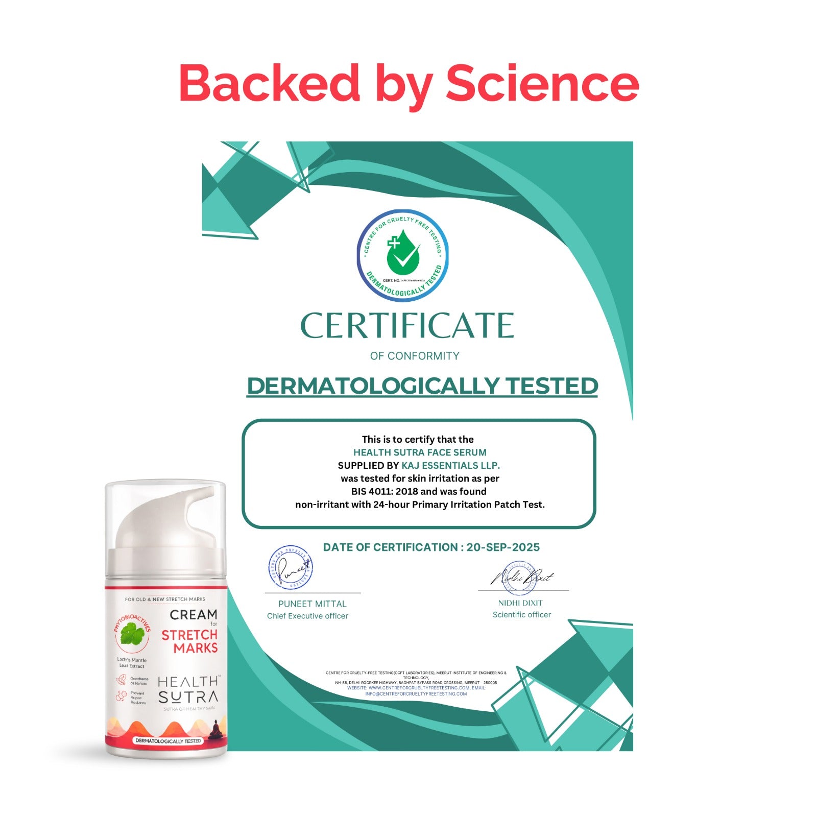 Stretch Marks Cream for Red & White Stretch Marks, Nourishing & Moisturizing Formula (50 gm)